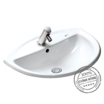 CHẬU RỬA LAVABO DƯƠNG VÀNH INAX AL-2396V